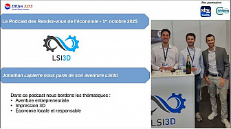 Les Acteurs Locaux des 2 Savoie - Le Podcast - Jonathan Lapierre co-fondateur de LSI3D