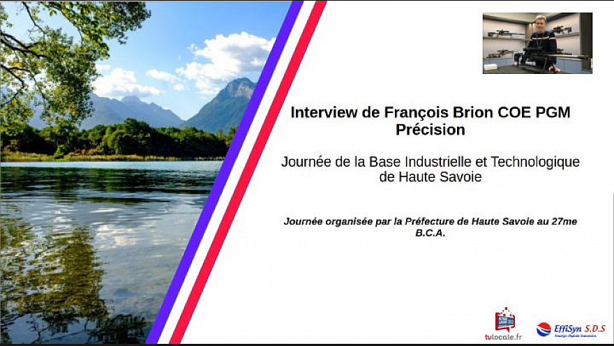 TV Locale des Acteurs locaux des 2 Savoie: Interview de François Brion CEO PGM Précision